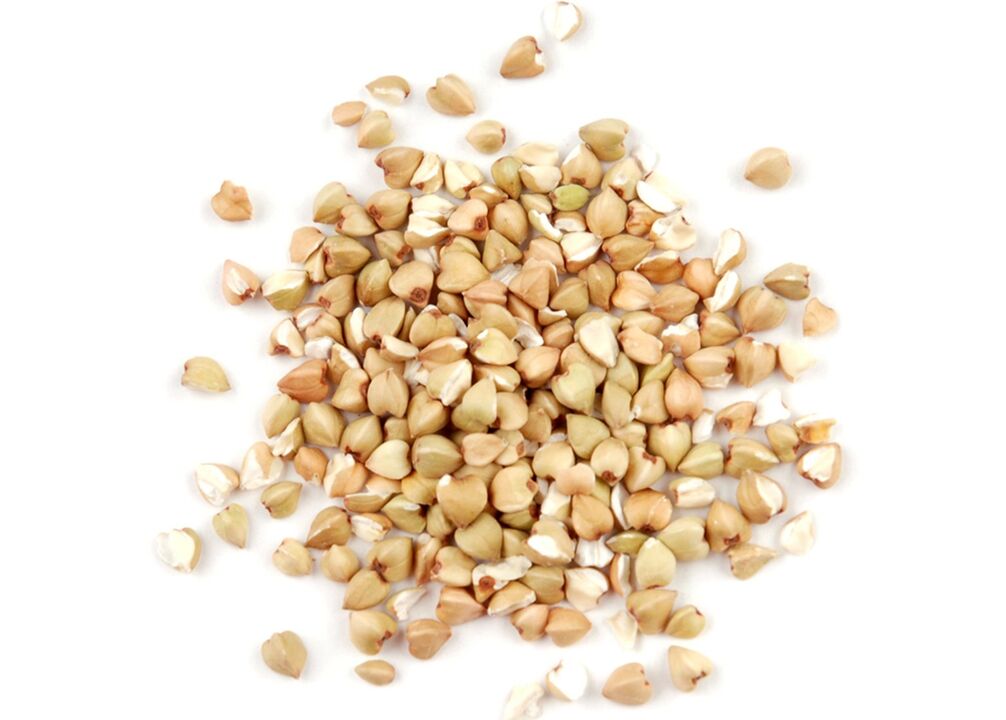 Para unha monodieta, é recomendable utilizar o trigo sarraceno verde máis saudable
