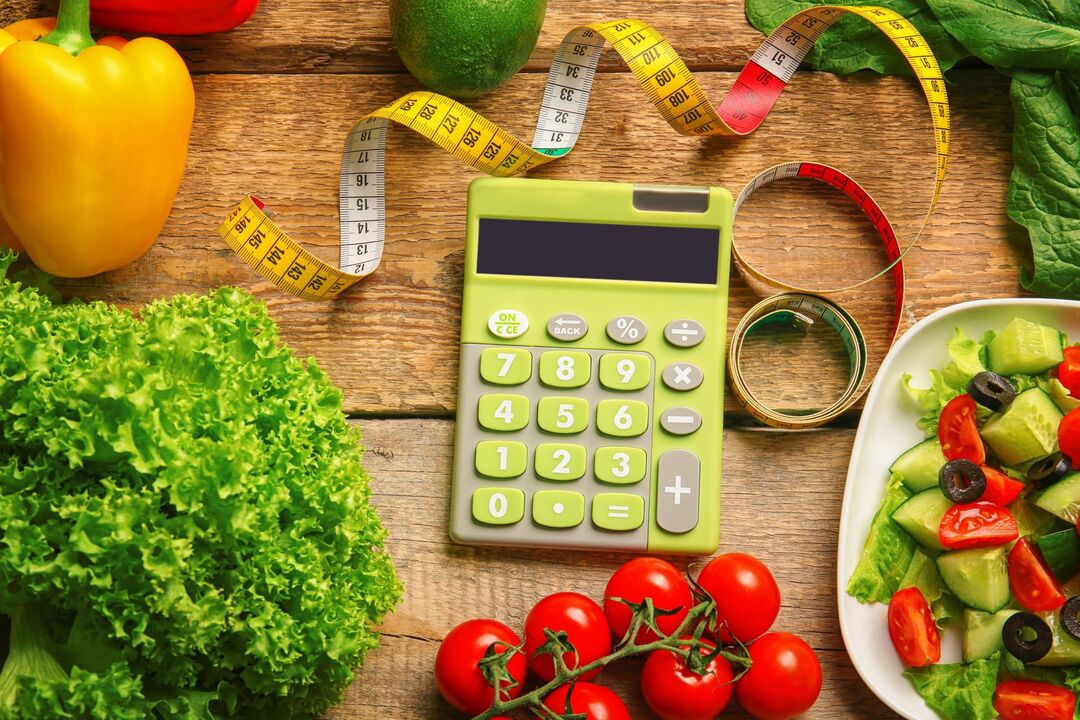 Calcular calorías para a perda de peso usando unha calculadora